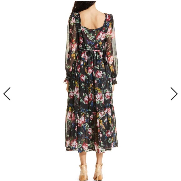 BYTIMO Floral Wrap Bodice Long size S - Picture 3 of 6